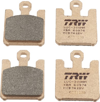 Trw Bremsbelagsatz, Scheibenbremse [Hersteller-Nr. MCB742SV] von TRW