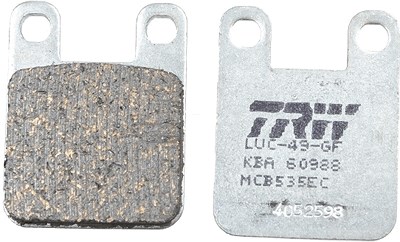 Trw Bremsbelagsatz, Scheibenbremse [Hersteller-Nr. MCB535EC] von TRW