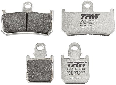 Trw Bremsbelagsatz, Scheibenbremse [Hersteller-Nr. MCB795CRQ] von TRW