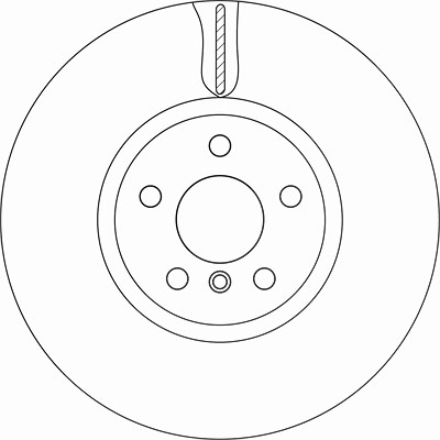 Trw Bremsscheibe [Hersteller-Nr. DF6845S] für Mini von TRW