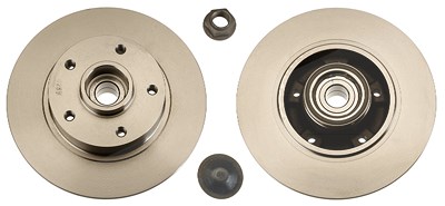 Trw 1x Bremsscheibe Hinterachse Voll [Hersteller-Nr. DF6190BS] für Renault von TRW