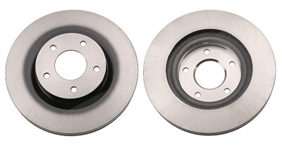 Trw Bremsscheibe Vorderachse Belüftet [Hersteller-Nr. DF6206] für Mitsubishi von TRW