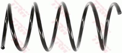 Trw Fahrwerksfeder [Hersteller-Nr. JCS248] für Mercedes-Benz von TRW