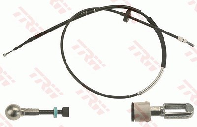 Trw Seilzug, Feststellbremse [Hersteller-Nr. GCH3006] für Audi, Seat von TRW
