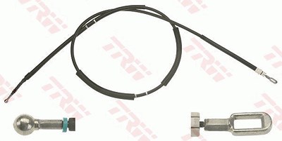 Trw Seilzug, Feststellbremse [Hersteller-Nr. GCH3010] für Audi, Seat von TRW