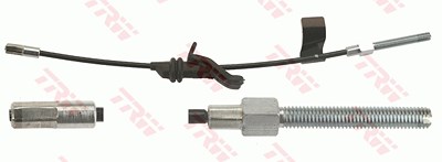 Trw Seilzug, Feststellbremse [Hersteller-Nr. GCH695] für Ford von TRW