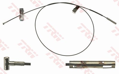 Trw Seilzug, Feststellbremse [Hersteller-Nr. GCH254] für Nissan, Opel, Renault, Vauxhall von TRW