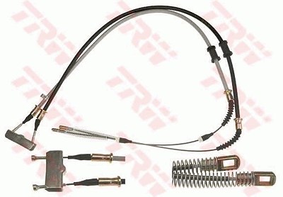 Trw Seilzug, Feststellbremse [Hersteller-Nr. GCH1265] für Opel, Vauxhall von TRW