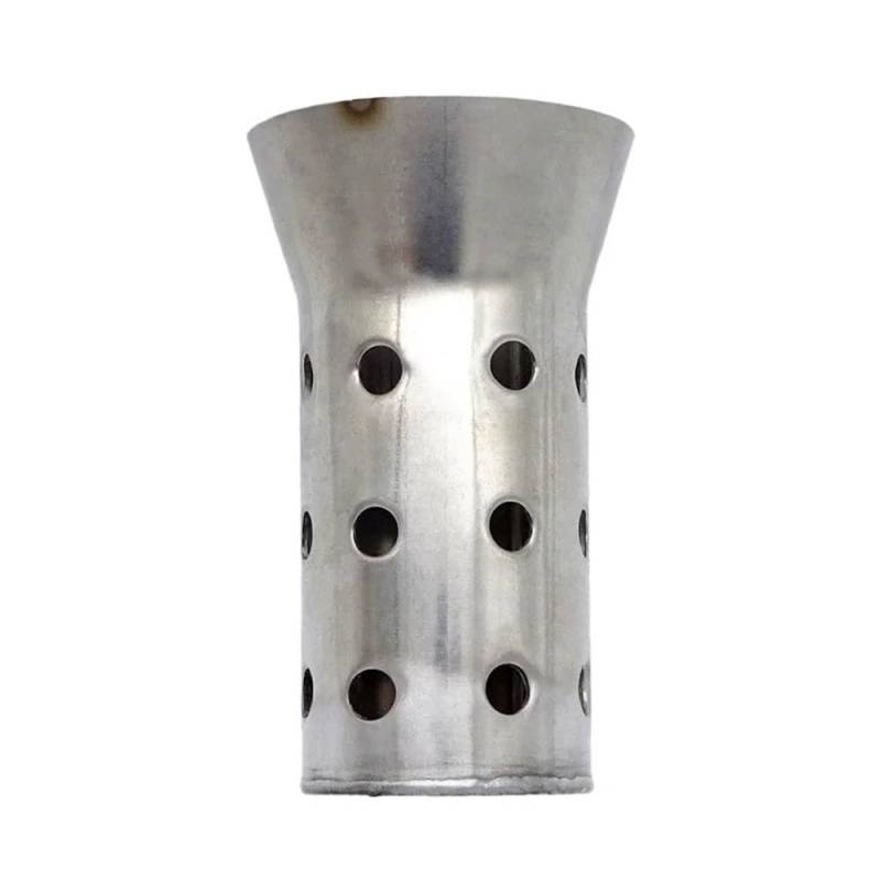 Motorrad Auspuffrohr 51MM Universal Motorrad Auspuff Schalldämpfer Einsatz Schallwand DB Killer Schalldämpfer Motorrad Zubehör von TRWWFEXO