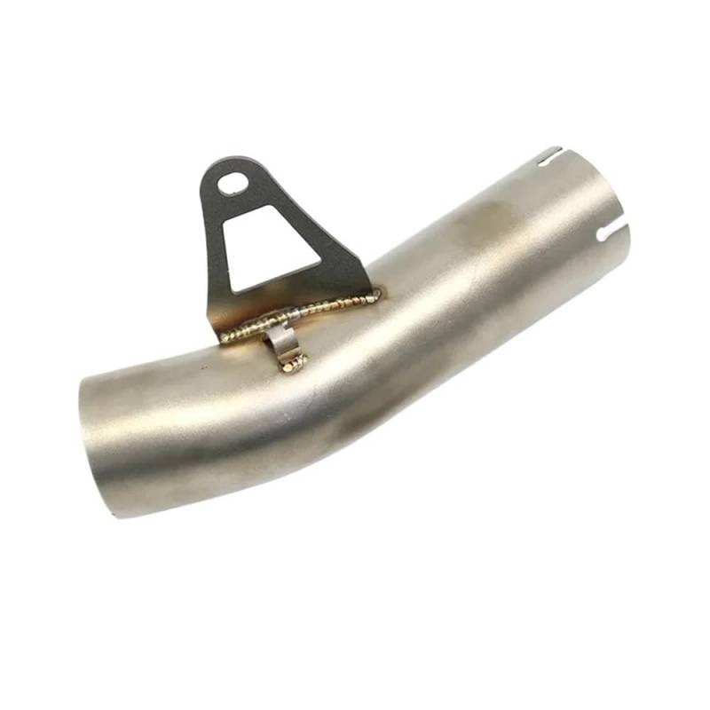 Motorrad Auspuffrohr Für S1000RR 2009–2016 Motorrad Modifizierter 60-mm-Schalldämpfer Aus Edelstahl Mittleres Verbindungsrohr von TRWWFEXO