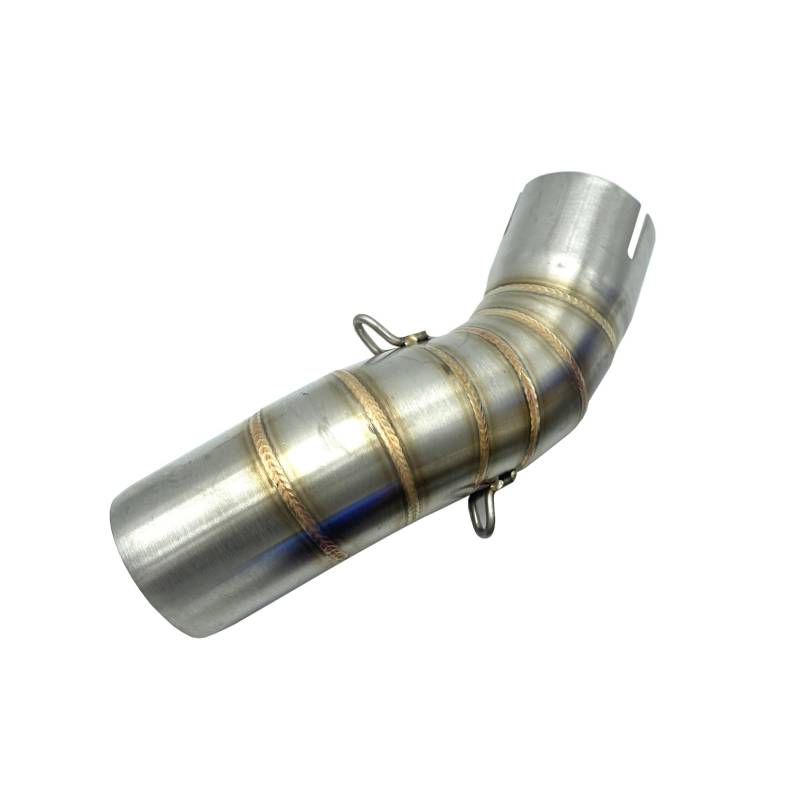 Motorrad Auspuffrohr Für Z900 Auspuffrohr Für Z900 2020 Mittleren Rohr Rohr Auspuffrohr Stecker Auspuff Schalldämpfer Für Escape Link Rohr von TRWWFEXO