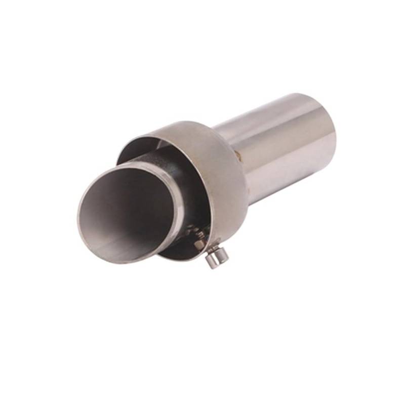 Motorrad Auspuffrohr Motorrad 54.5 Mm Universal-Auspuffrohr DB Killer Abnehmbarer Schalldämpfer Sound EL&iminator Modifiziert von TRWWFEXO
