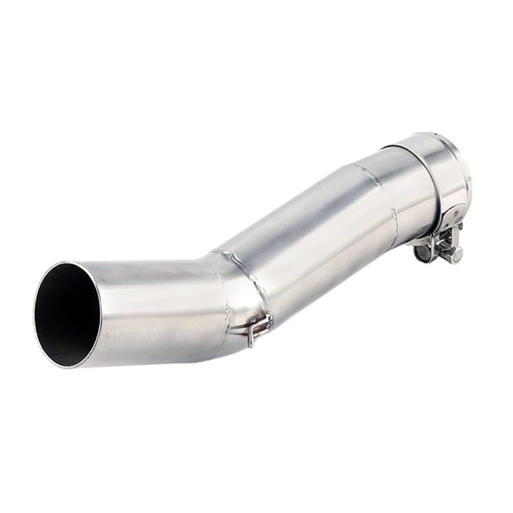 Motorrad Auspuffrohr Slip-On Für SFV650 SFV 650 Für Gladius 2009-2015 Motorrad Auspuff Schalldämpfer Für Escape Modifizierte Mittlere Rohr von TRWWFEXO