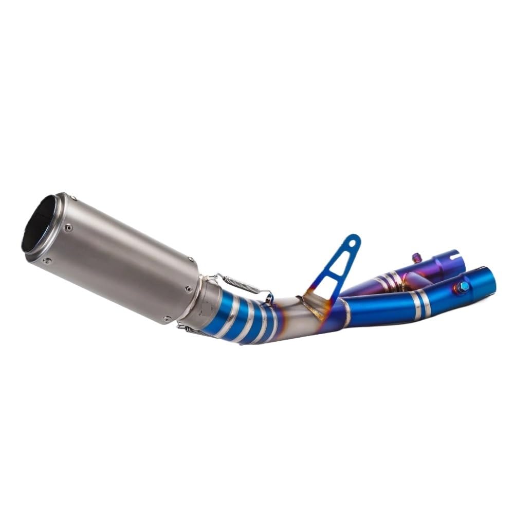 Motorrad Auspuffrohr Slip On Für YZF R1M MT10 2015–2021 Motorradauspuff Für Escape-Systeme Mittlere Verbindungsrohrverbindung 60 Mm Schalldämpfer Motorrad Auspuffrohr Slip On Für YZF R1M MT10 2015–2021 Motorradauspuff Für Escape-Systeme Mittlere Verbindungsrohrverbindung 60 Mm Schalldämpfer von TRWWFEXO