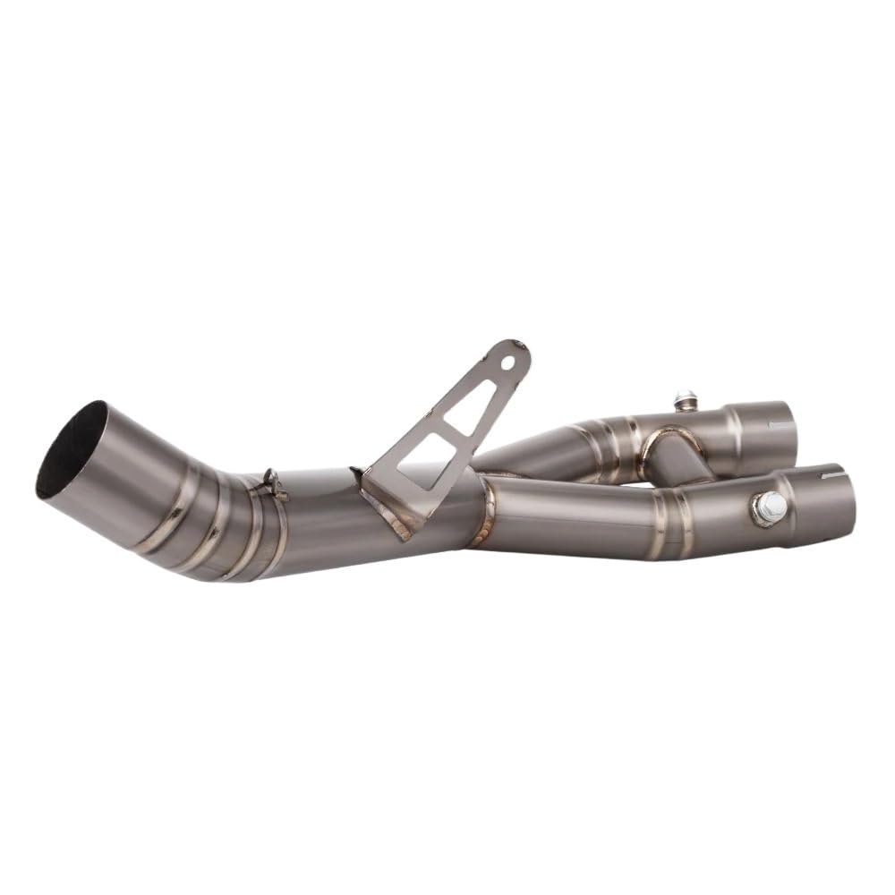 Motorrad Auspuffrohr Slip On Für YZF R1M MT10 2015–2021 Motorradauspuff Für Escape-Systeme Mittlere Verbindungsrohrverbindung 60 Mm Schalldämpfer Motorrad Auspuffrohr Slip On Für YZF R1M MT10 2015–2021 Motorradauspuff Für Escape-Systeme Mittlere Verbindungsrohrverbindung 60 Mm Schalldämpfer von TRWWFEXO