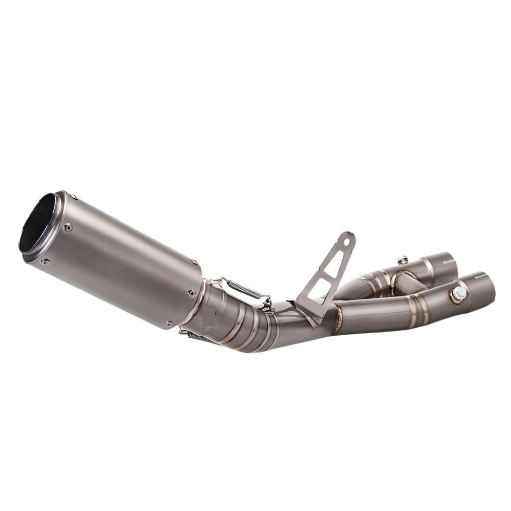 Motorrad Auspuffrohr Slip On Für YZF R1M MT10 2015–2021 Motorradauspuff Für Escape-Systeme Mittlere Verbindungsrohrverbindung 60 Mm Schalldämpfer Motorrad Auspuffrohr Slip On Für YZF R1M MT10 2015–2021 Motorradauspuff Für Escape-Systeme Mittlere Verbindungsrohrverbindung 60 Mm Schalldämpfer von TRWWFEXO