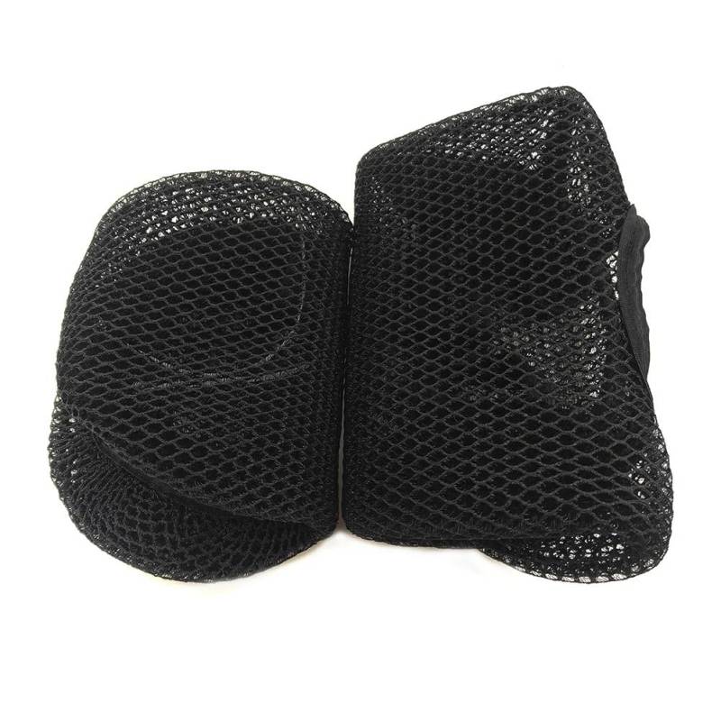 TRWWFEXO Wetterfestes Motorradsitzcover Atmungsaktive Cool Mesh Motorrad Moped Motorrad Roller Sitzbezüge Kissen Anti-Rutsch für CBR500R 2020 Motorradsitzbezug in Grau von TRWWFEXO