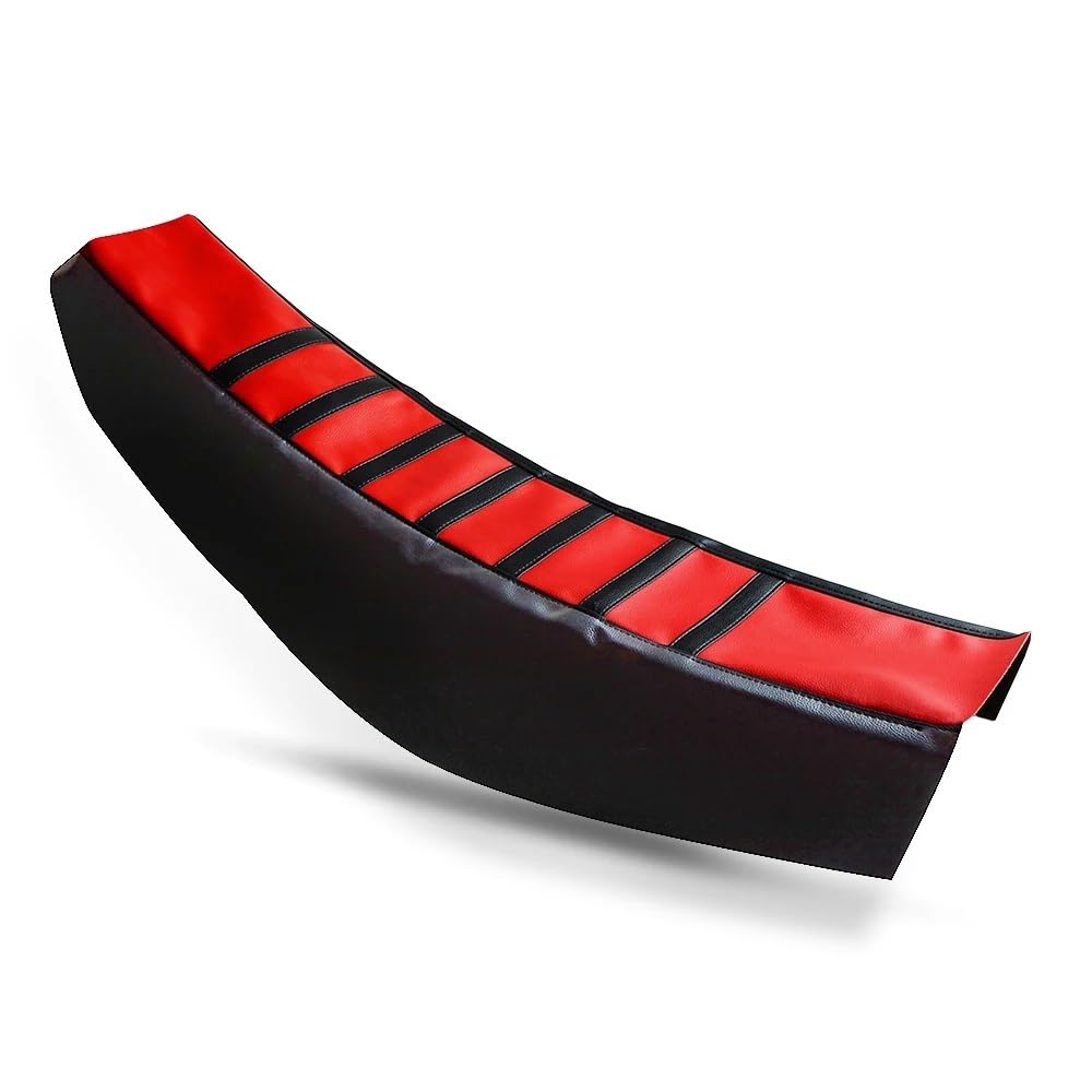 TRWWFEXO Wetterfestes Motorradsitzcover Für Für Serow 225 250 XTZ125 XT250X WR250R/X Für YFM250 Für YFM700 Für YFZ 450/R/X Dirt Bike Gerippter Greifer Weicher Sitzbezug Motorradsitzbezug in Grau von TRWWFEXO