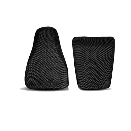 TRWWFEXO Wetterfestes Motorradsitzcover Für Für V-Strom 1050 Für VSTROM1050 XT DL1050 DL1050XT Rücksitz Für Gugel Cool Cover Mesh Protector Motor Zubehör Motorradsitzbezug in Grau von TRWWFEXO