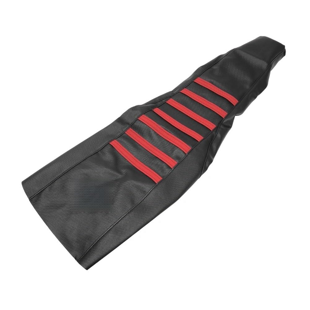 TRWWFEXO Wetterfestes Motorradsitzcover Für LTZ 400 Z400 2003-2009 Gerippter Gummi-Sitzbezug weicher Motorrad-Sitzbezug rutschfestes Maserungsmuster Motorradsitzbezug in Grau von TRWWFEXO