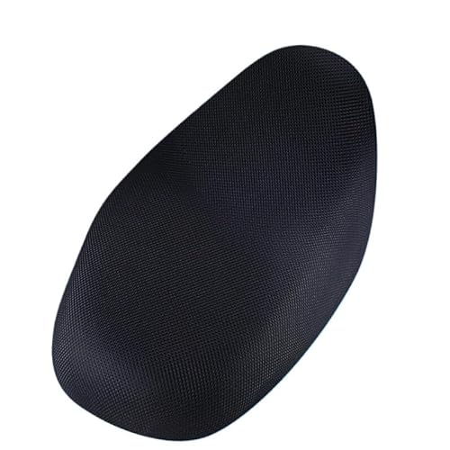 TRWWFEXO Wetterfestes Motorradsitzcover Mesh-Motorrad-Sitzbezug Atmungsaktiv Roller-Kissen Netzbezug Anti-Rutsch-Schutzpolster Elektrofahrrad-Sitzschutz Motorradsitzbezug in Grau von TRWWFEXO