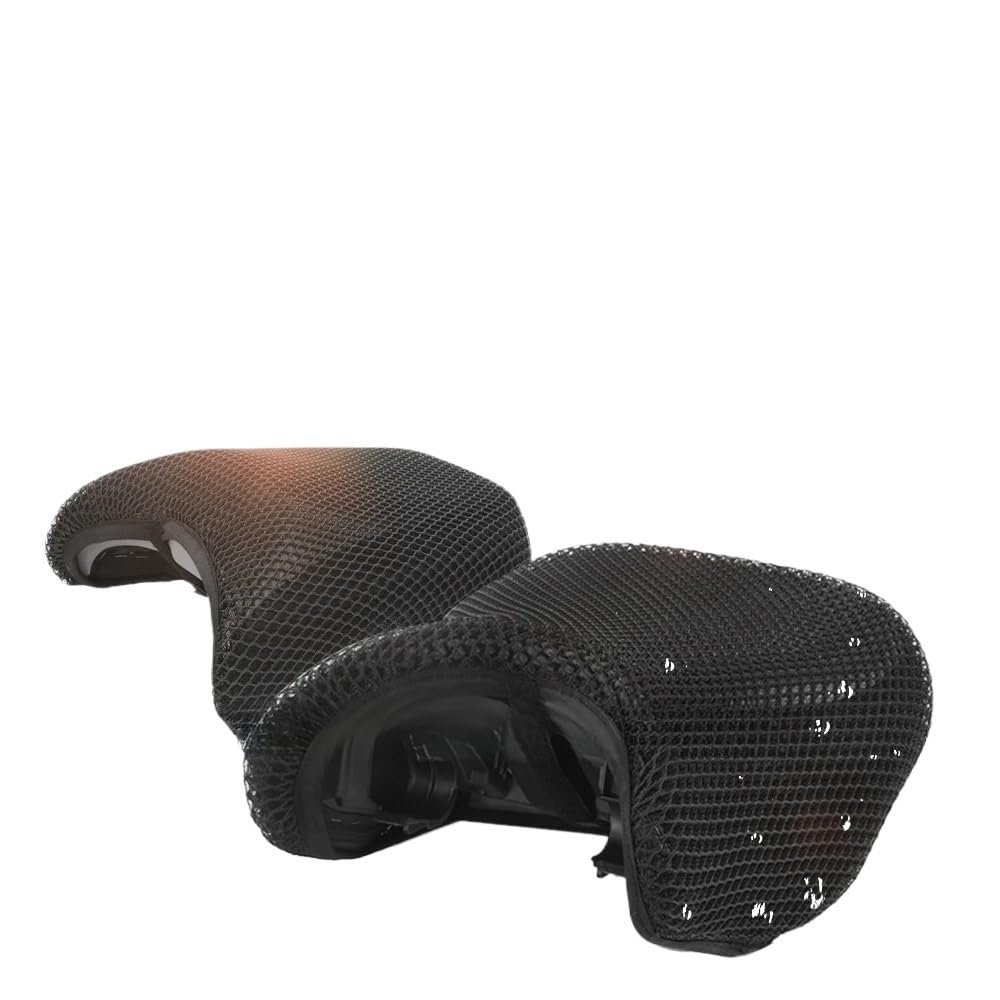 TRWWFEXO Wetterfestes Motorradsitzcover Motorrad Anti-Rutsch Mesh Stoff Sitzbezug Atmungsaktives Kissen Für R1200GS R 1200 GS LC ADV Für Adventure R1250GS Motorradsitzbezug in Grau von TRWWFEXO
