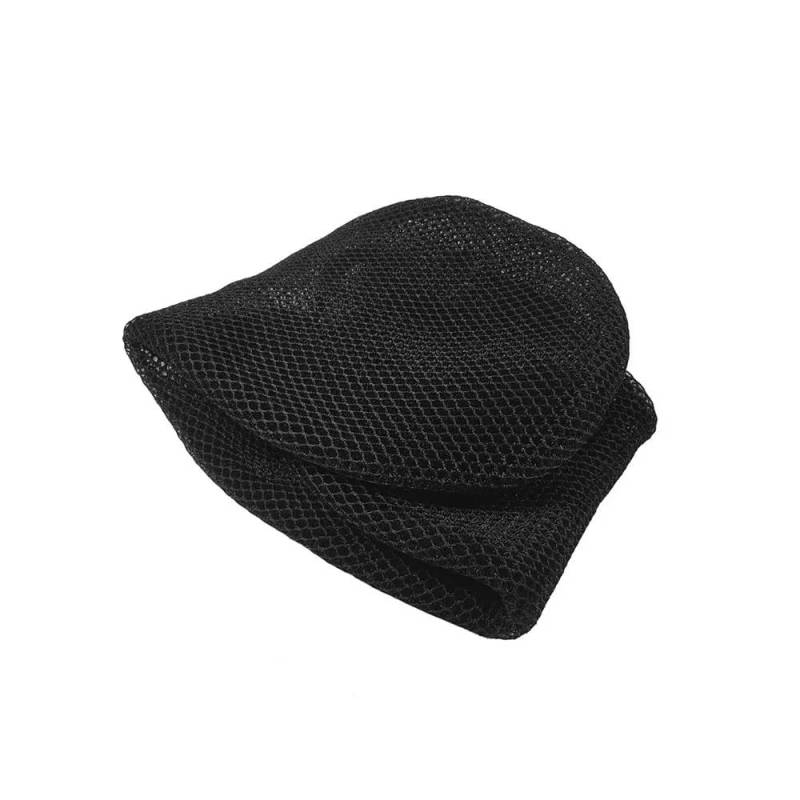 TRWWFEXO Wetterfestes Motorradsitzcover Motorradzubehör für XMAX300 X-MAX 300 2023 2024 Rücksitzbankabdeckung Buckel Mesh Net Protector Motorradsitzbezug in Grau von TRWWFEXO