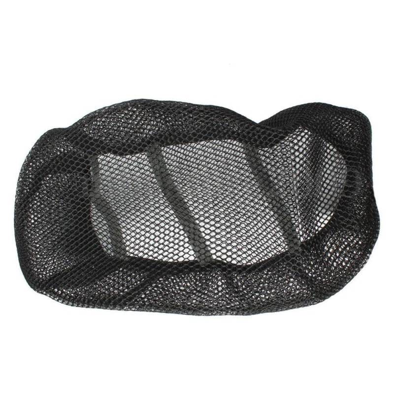 TRWWFEXO Wetterfestes Motorradsitzcover Schwarz Befestigung Sun Block Motorrad Elektrische Fahrrad Sonnenschutz Sitz Abdeckung Net Atmungsaktive Schutz Kissen Motorradsitzbezug in Grau von TRWWFEXO