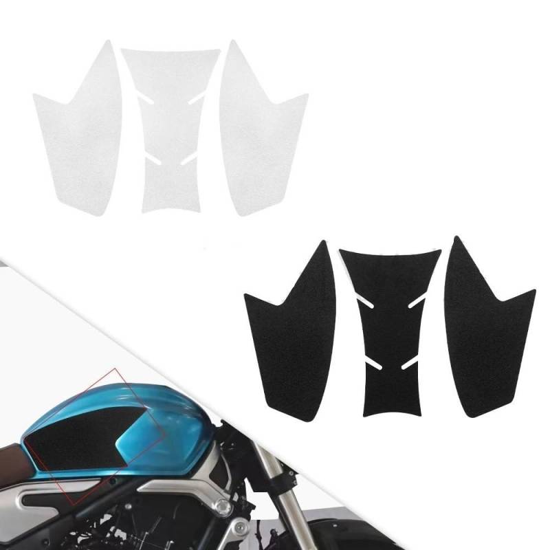Tankdeckel Pad Für 500AC 2021 2022 2023 2024 Motorrad Seite Kraftstoff Tank Pad Aufkleber Aufkleber Protector Pad Decals Tank Schutz Aufkleber von TRWWFEXO