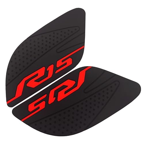 Tankdeckel Pad Motorrad Kraftstoff Tank Knie Protector Aufkleber Zubehör Aufkleber Für YZF-R15 Tank Schutz Aufkleber von TRWWFEXO