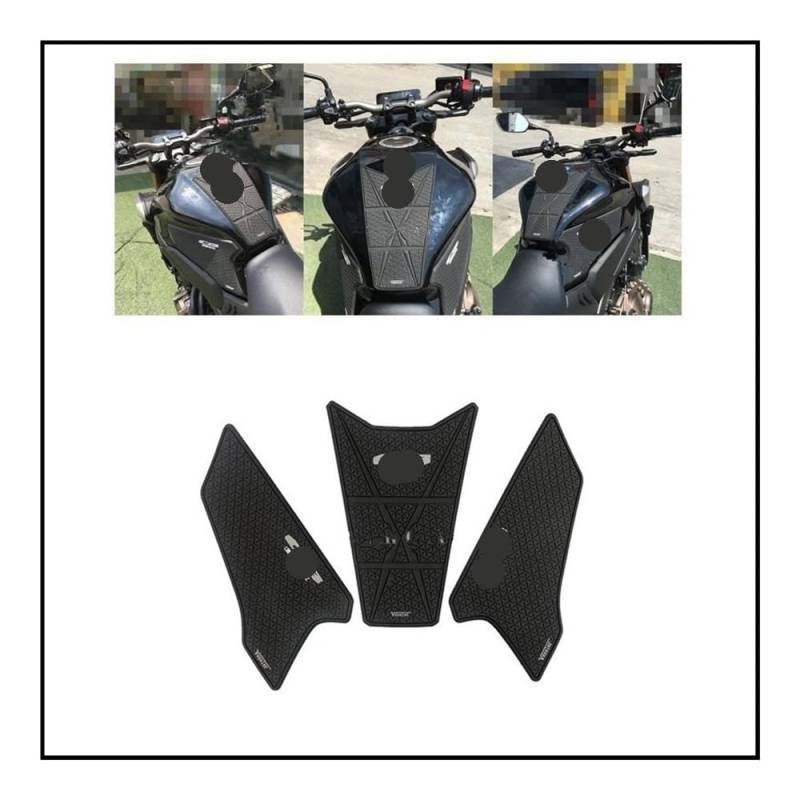 Tankdeckel Pad Motorrad Tank Pad Aufkleber Traktion Tank Protector Tank Grip Decals Accessiores Für CB650R CBR650R Tank Schutz Aufkleber von TRWWFEXO