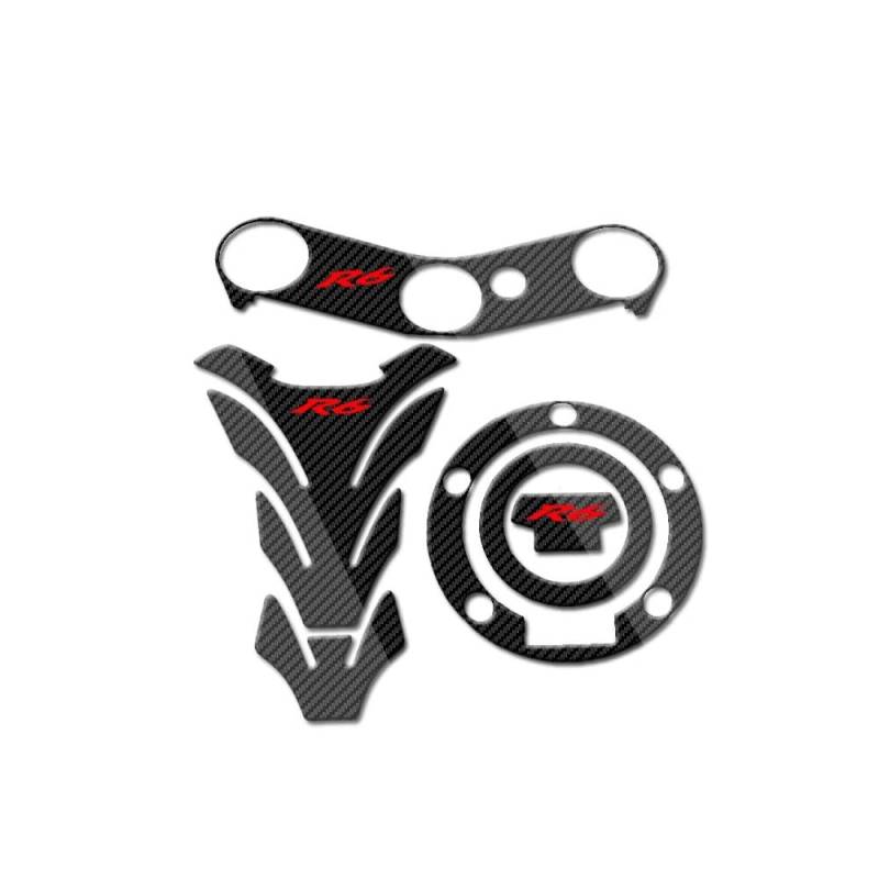 Tankdeckel Pad Motorrad Tank Pad Tankdeckel Abdeckung Schutz Aufkleber Aufkleber Für YZFR6 YZF600 1998-2016 Tank Schutz Aufkleber von TRWWFEXO