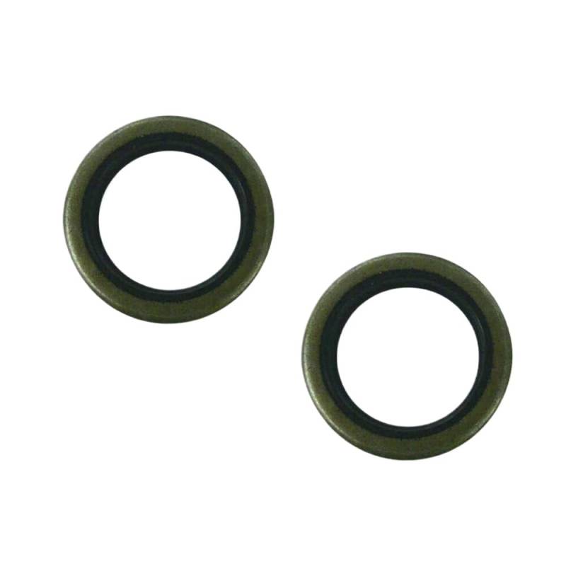 Motorradzubehör 2pcs Prop-Wellendichtung kompatibel mit Kraft OMC-Modellen 26-14077 26-76868 18-2077 85130 320862 F6975555 Zubehör von TReCVd