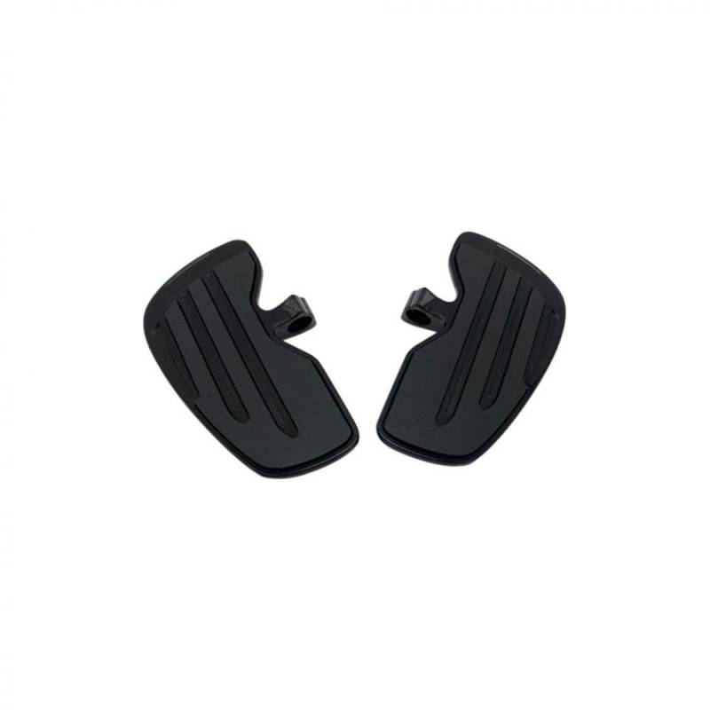 Motorradzubehör Breitstufer Fahrer Fahrgastetafel Set kompatibel mit Indian Scout Sechzig Rogue Twenty Bobber Heck -Ruhpedale Zubehör(Black for Driver) von TReCVd
