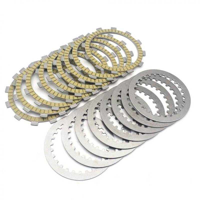 Motorradzubehör Motorradkupplungs-Reibungsplatten und Stahlscheiben-Kit kompatibel mit YZF-R6 R6 2006 bis 2021 YZF-R6S 2016 bis 2020 YZF-R6SP 2006 Zubehör(1 Sets) von TReCVd