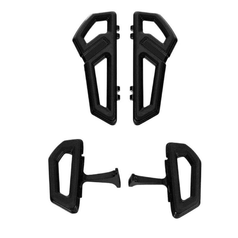 TReCVd Motorradzubehör Motorrad-Fußbretter für Touring Road Bikes 1993-2023 Zubehör(Chrome Set) von TReCVd