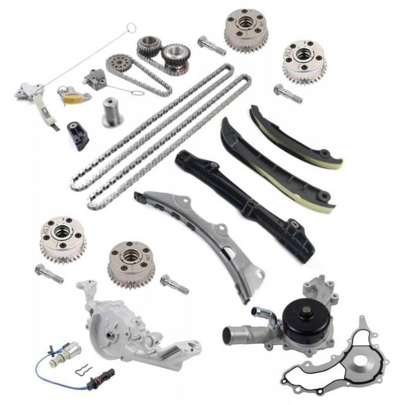 TReCVd Motorradzubehör Timing-Ketten-Kit mit VVT-Zahnrad kompatibel mit 11-15 Journey RAM 3 6L V6 Pentastar Motor passt AP01-Modelle an Zubehör von TReCVd