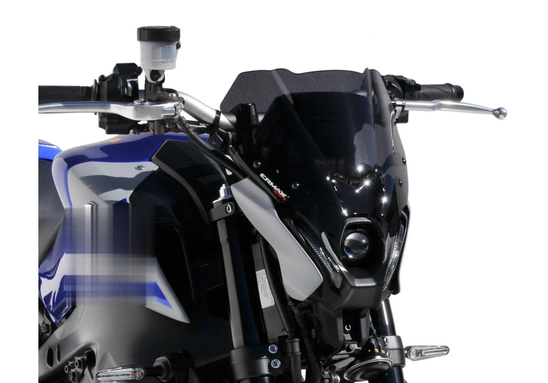ERMAX Naked-Bike-Scheibe kompatibel mit Yamaha MT-09 / SP RN69/RN82/RN83 Bj. 2021-2023 von TSS Handel