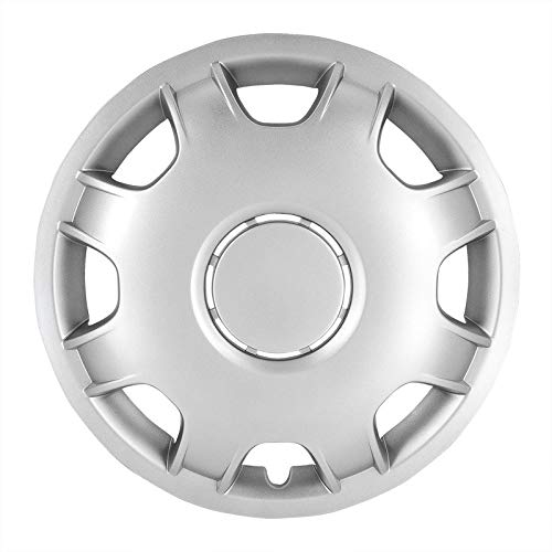 TSS Handel Radkappen Radzierblenden 4 Stück 15 Zoll Silber von TSS Handel