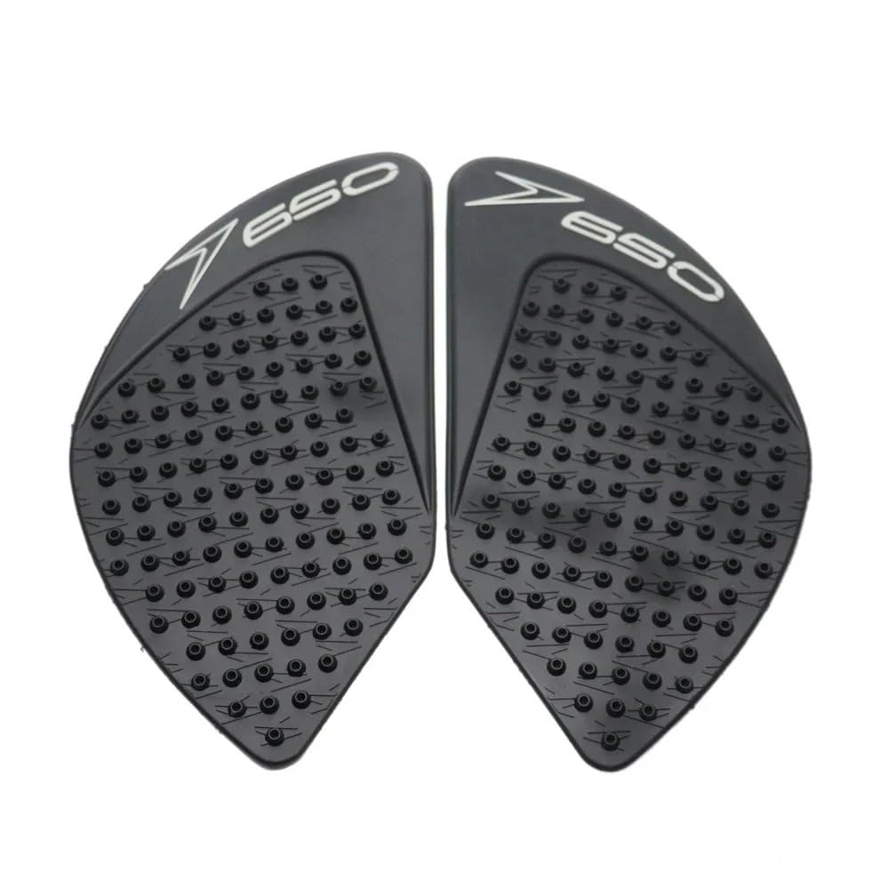 Motorrad Anti-Rutsch-Tankpad-Aufkleber Für KA&was&AKI Z650 Z 650 2017 2018 Seitliche Kraftstofftank-Pads Schutzaufkleber Aufkleber Gas-Kniegriff-Traktionspad(Black) von TTADINUDD