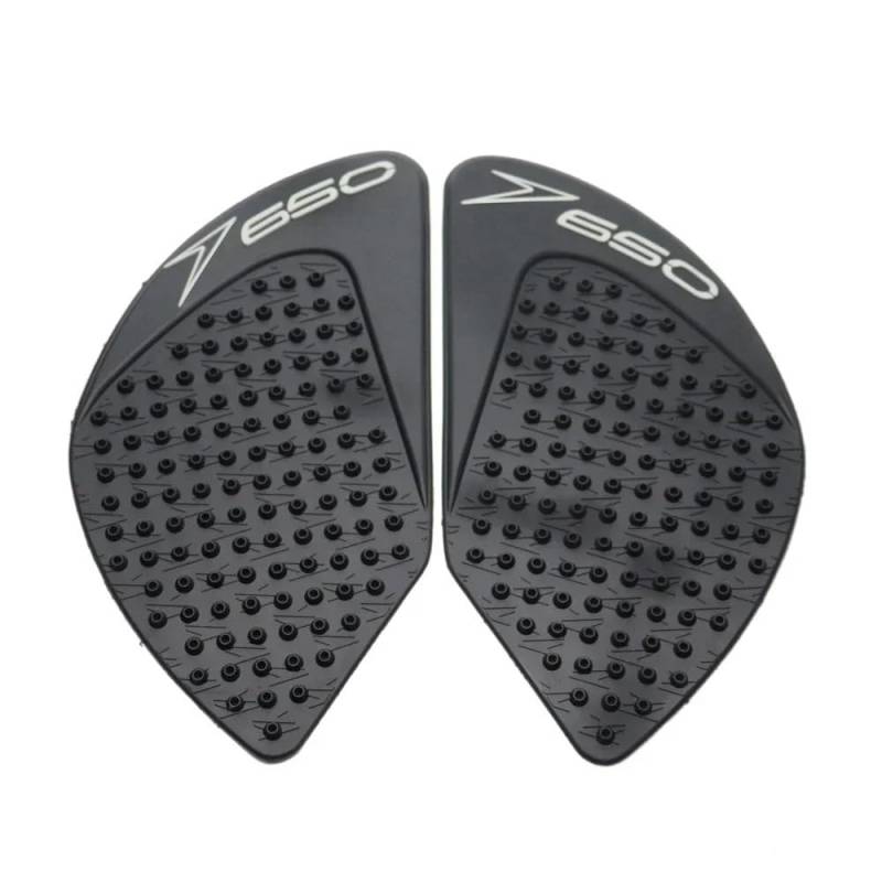 Motorrad Anti-Rutsch-Tankpad-Aufkleber Für KA&was&AKI Z650 Z 650 2017 2018 Seitliche Kraftstofftank-Pads Schutzaufkleber Aufkleber Gas-Kniegriff-Traktionspad(Black) von TTADINUDD