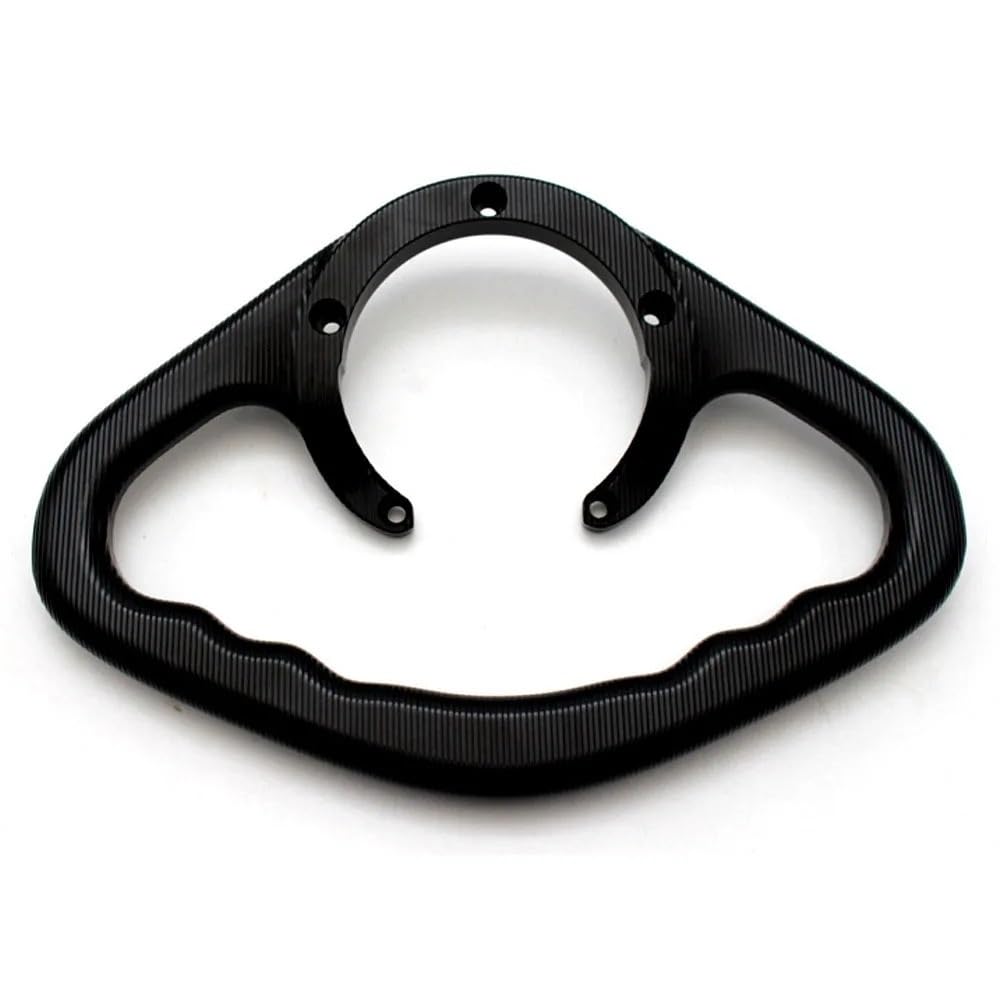 TTADINUDD Motorrad Haltegriff Für Beifahrer Hinten Für KA&was&AKI Z800 Z1000 ER-6N ER-6F Z1000SX ZX-6R 636 ZX-10R ZZR1400 GT1400 Passagier Griff Gas Tank Armlehne Handgriffe(Black) von TTADINUDD