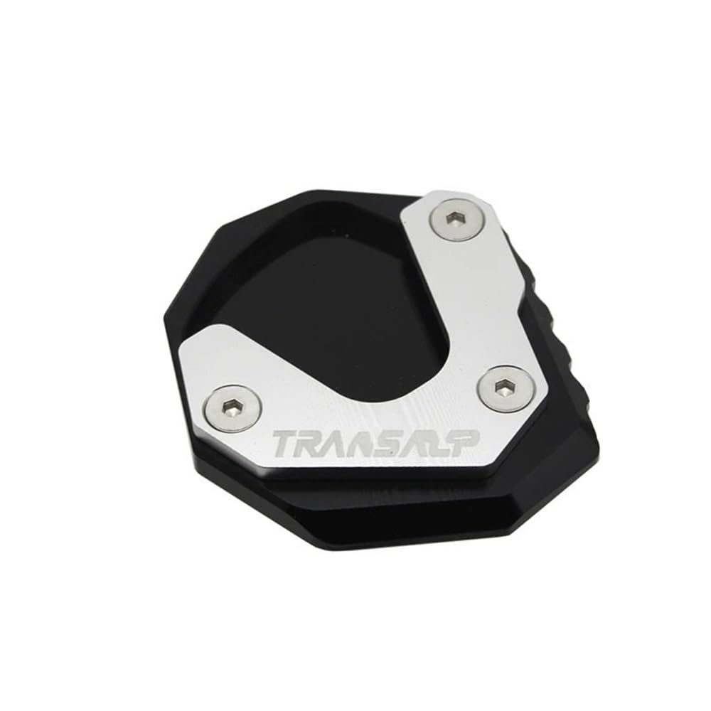 Seitenständer-Stützplatte Für H&ONDA Transalp 750 XL 750 2023 2024 Motorrad Ständer Fuß Seite Stehen Verlängerung Pad Unterstützung Platte Vergrößern(Silver) von TTADINUDD