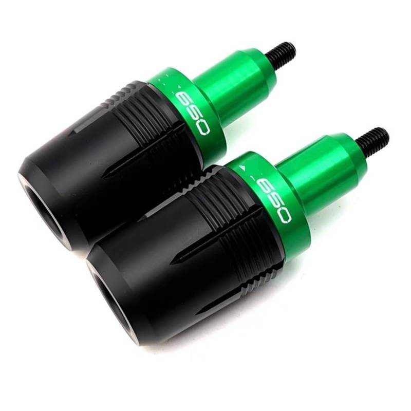 Slider Crash Pads Für KA&was&AKI Z650 RS Ninja 650 KRT Ninja650 2017-2023 Motorrad Rahmen Sliders Crash Pad Fallen Schutz(Green) von TTADINUDD