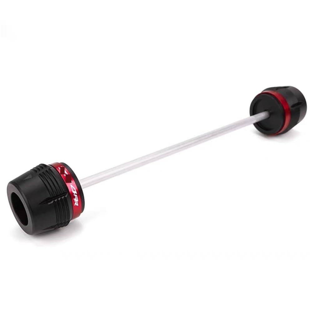 Slider Crash Pads Für KA&was&AKI ZX4RR ZX-4RR 2023 2024 Motorrad Vorderrad Gabel Rahmen Slider Protector Achse Gabel Crash Slider(Red) von TTADINUDD