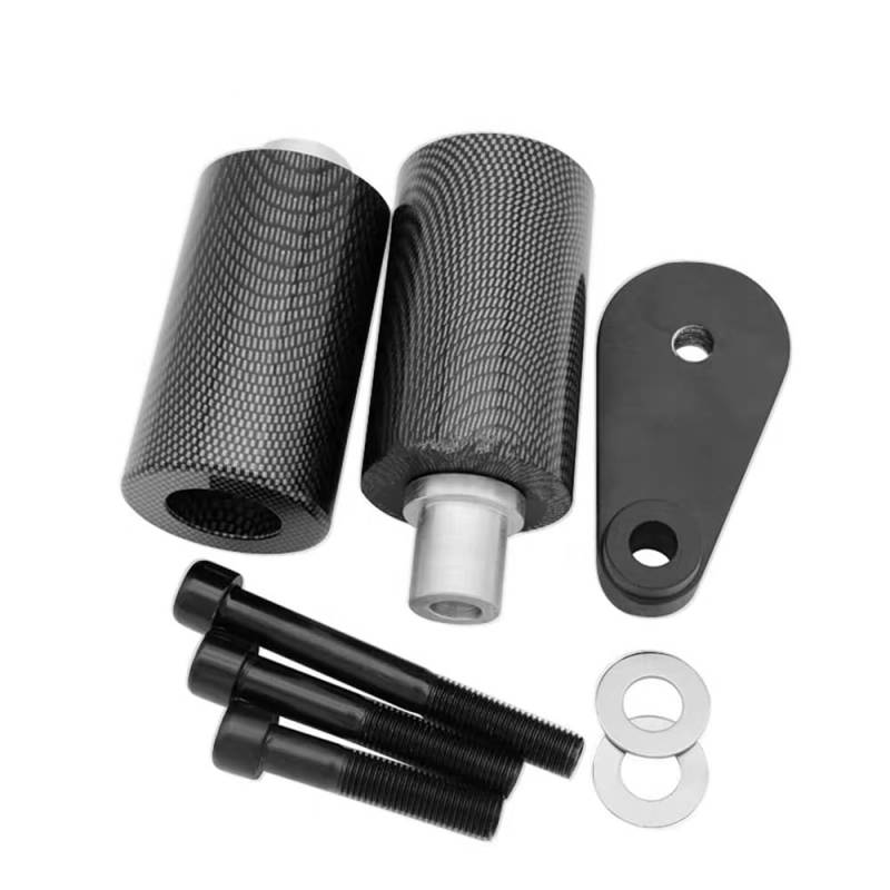 Slider Crash Pads Für Y&AMA&HA YZF-R6 YZF R6 2003-2005 YZF-R6S YZF R6S 2006-2008 Motorradrahmenschieber Crash Fallschutzpolster(Carbon) von TTADINUDD