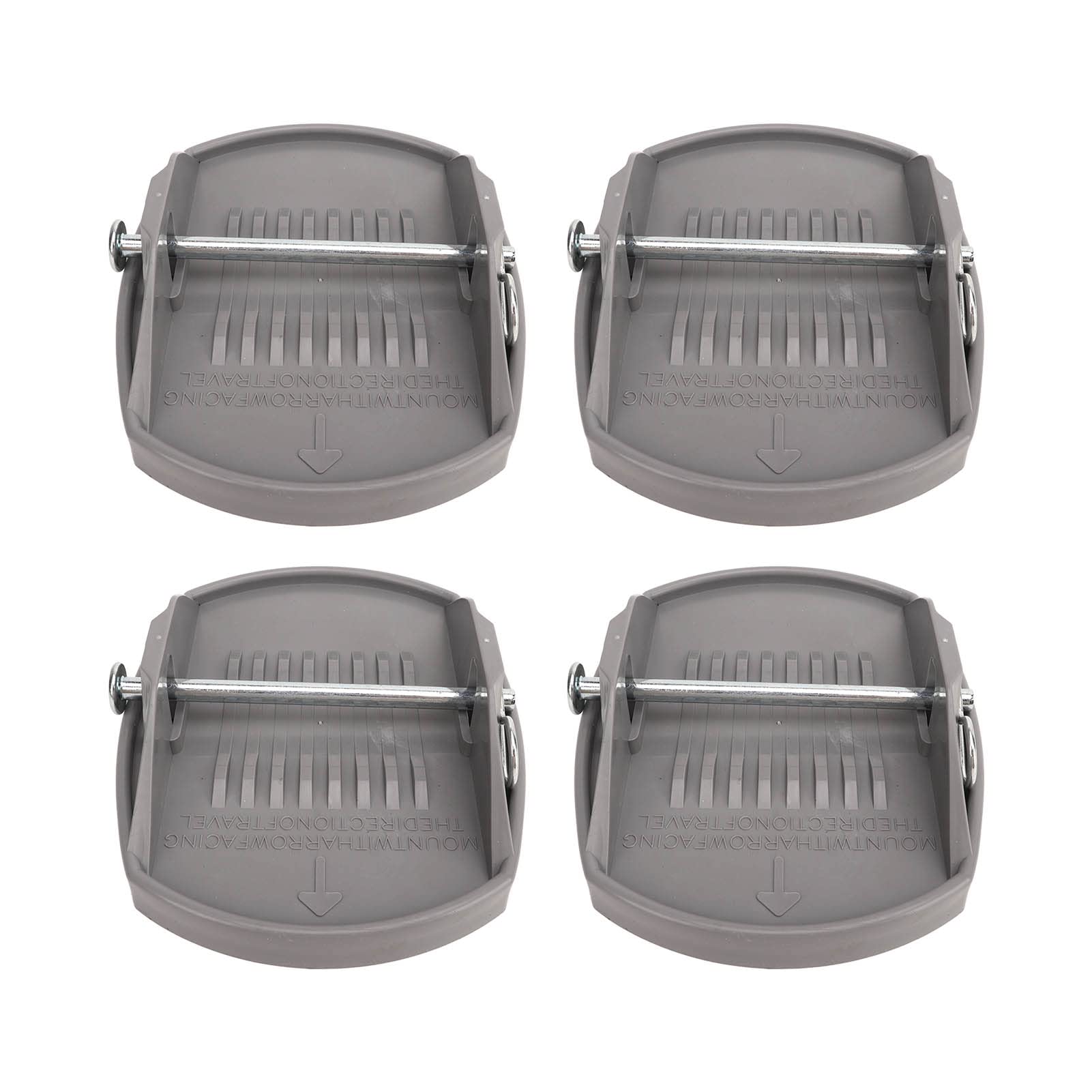 TTOCAR Wohnmobil-Wagenheber-Pads, 4 Stück, Wohnwagen-Wagenheber-Pads, Lastverteilung, Rostfrei, Hochfest, Robust, für Wagenheber-Hebekissen-Adapter, Wagenheber-Ständer-Pads für Wohnmobile TTOCAR Wohnmobil-Wagenheber-Pads, 4 Stück, Wohnwagen-Wagenheber-Pads, Lastverteilung, Rostfrei, Hochfest, Robust, für Wagenheber-Hebekissen-Adapter, Wagenheber-Ständer-Pads für Wohnmobile von TTOCAR