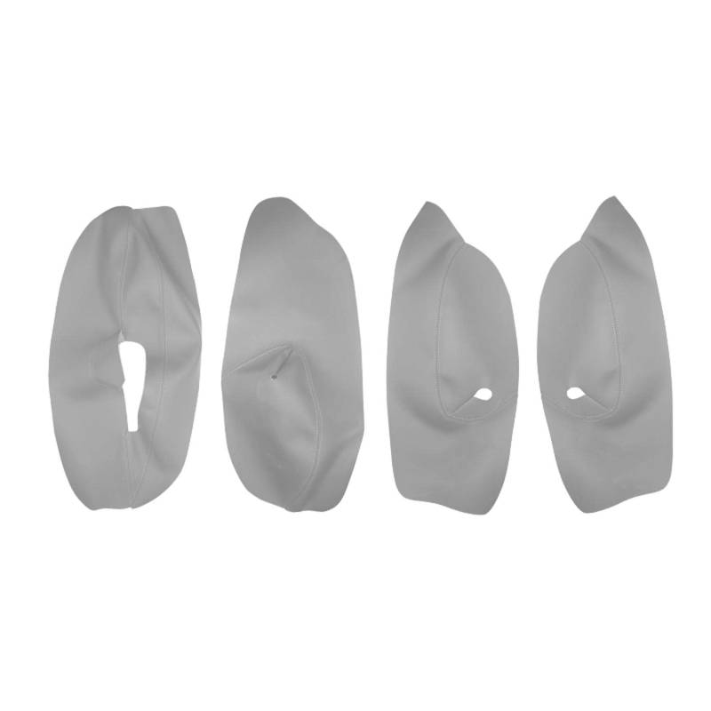 TTOILS Mikrofaser-Leder-Auto-Innentürverkleidung, Armlehnenabdeckung, für VW Golf 4 MK4 Jetta 1998–2004, 2005, nur LHD, 4 Türen von TTOILS