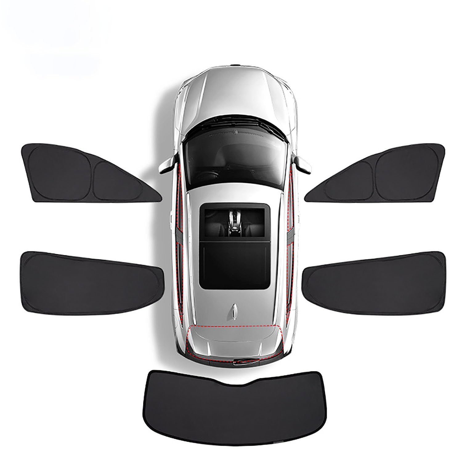 Auto-Seitenfenster-Sonnenschutz für Toyota Yaris 2008-2012,Autosonnenschutz Seitenfenster UV-Schutz Hitzeschutz PrivatsphäRe Schutz,G-5 Pieces for The Whole car Auto-Seitenfenster-Sonnenschutz für Toyota Yaris 2008-2012,Autosonnenschutz Seitenfenster UV-Schutz Hitzeschutz PrivatsphäRe Schutz,G-5 Pieces for The Whole car von TTTao