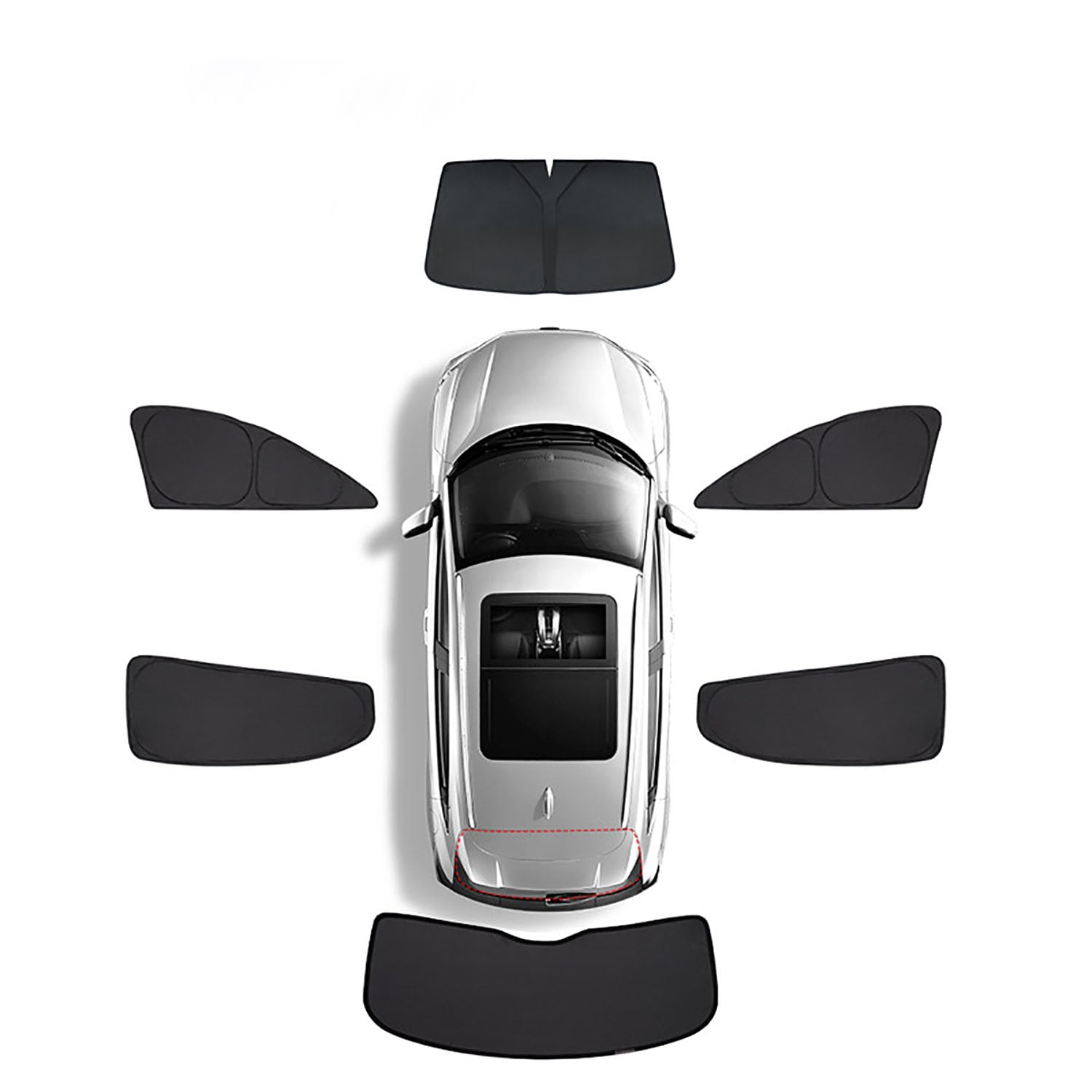 Auto-Seitenfenster-Sonnenschutz für Toyota Yaris 2008-2012,Autosonnenschutz Seitenfenster UV-Schutz Hitzeschutz PrivatsphäRe Schutz,I-6 Pieces in The Whole car Auto-Seitenfenster-Sonnenschutz für Toyota Yaris 2008-2012,Autosonnenschutz Seitenfenster UV-Schutz Hitzeschutz PrivatsphäRe Schutz,I-6 Pieces in The Whole car von TTTao
